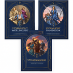Cosmere RPG Stormlight Essentials Books Bundle Including Handbook World Guide and Stornewalkers Adventure Book BWG-HANDBOOKK2