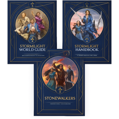 Cosmere RPG Stormlight Essentials Books Bundle Including Handbook World Guide and Stornewalkers Adventure Book BWG-HANDBOOKK2