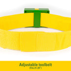 Tomy John Deere Deluxe Talking Toolbelt 7-Piece Kids Tool Set Interactive Construction Toys Interactive Toddler Tools Playset Green 7 Count Preschool Toys Ages 2 Years And Up TM-35070V4