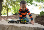 Tomy Ertl Ford F350 Pickup And Tractor Toy Set 1:32 Scale Includes John Deere Tractor Toy, Ford F350 Pickup Truck Toy And Gooseneck Ages 3 Years And Up TM-46630CM