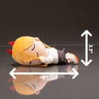 Tomy Club Mocchi Mocchi Suya Suya Sleeping Friend Chainsaw Man Plushies Power Plush Collectible Chainsaw Man Figure Soft And Squeezable Kawaii Anime Plush And Desk Decor 8 Inch TM-T12654N