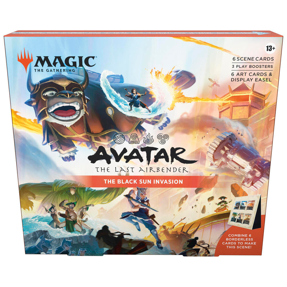 Magic the Gathering CCG Avatar The Last Airbender The Black Sun Invasion Scene Box