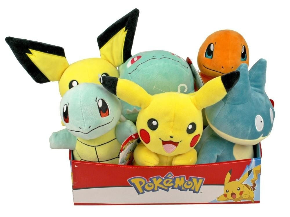 Pokemon 8 Inch Assorted Plush Wave 4A Random SIngle Pack PKW95240-1P