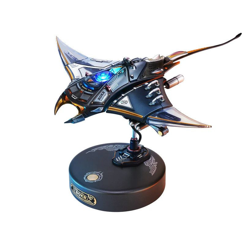 Robotime Rolife DIY Wood Crafts Manta Ray 3D Model Kit Wooden Puzzle RT-MI06