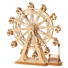 Robotime Rolife DIY Wood Crafts Ferris Wheel 3D Model Kit Wooden Puzzle RT-TG401
