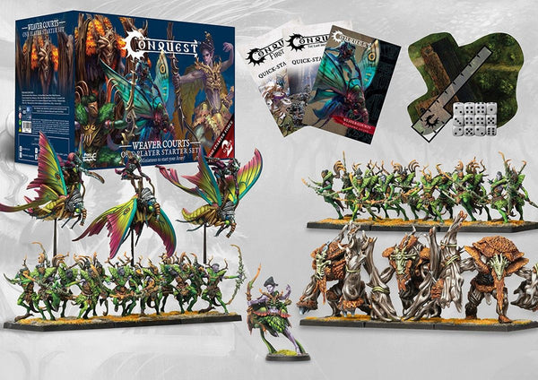 Para Bellum Games Conquest Weaver Courts Conquest Supercharged Starter Set PBW6123