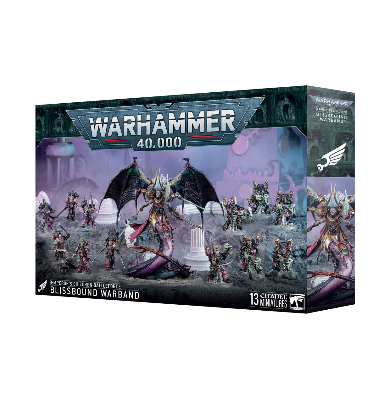 Games Workshop Warhammer 40K Emperor'S Children Blissbound Warband Plastic Box 71-37
