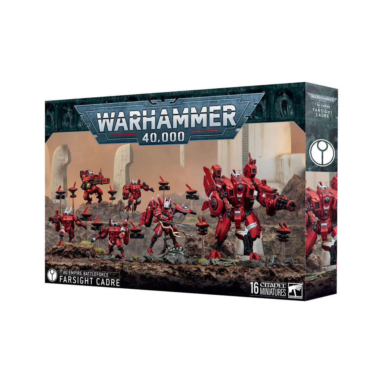 Games Workshop Warhammer 40K T'Au Empire Farsight Cadre Plastic Box 71-56