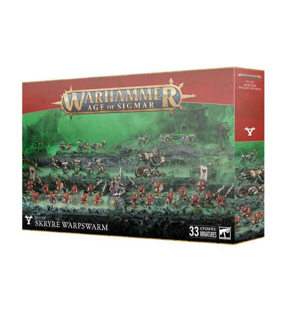Games Workshop Warhammer Age Of Sigmar Skaven Skryre Warpswarm Plastic Box 90-56