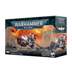 Games Workshop Warhammer 40K White Scars Space Marine Suboden Khan Plastic Box 55-71
