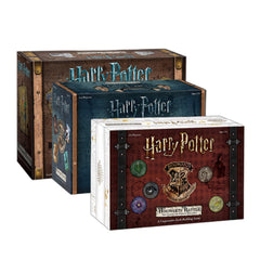 The OP Usaopoly Harry Potter Hogwarts Battle Board Game Bundle with Monster & Charms Expansions USA-DB010-400K3