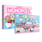 The OP Usaopoly Life & Monopoly Hello Kitty and Friends Board Game Bundle USA-LF075-296K1