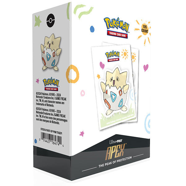 Ultra Pro Pokemon Apex Togepi Deck Protectors (105Ct) UPR16474