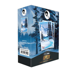 Ultra Pro Apex Bob Ross Winter Paradise Deck Protectors (105Ct) UPR16522