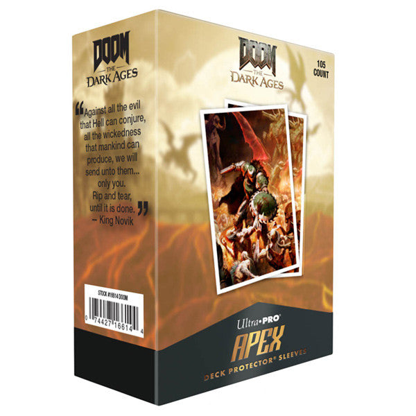 Ultra Pro Apex Doom Onslaught Deck Protectors (105Ct) UPR16614