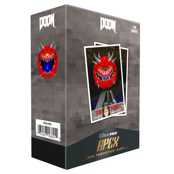 Ultra Pro Apex Doom Cacodemon Deck Protectors (105Ct) UPR16621