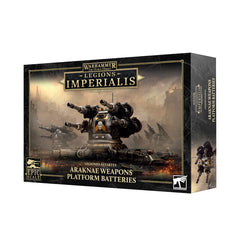 Games Workshop Horus Heresy Legions Imperialis Araknae Weapons Platform Batteries Plastic Box 03-101