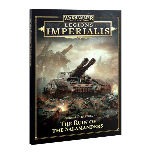 Games Workshop Warhammer 40K Journal Strategia Ruin Of The Salamanders Softbound Book 03-103