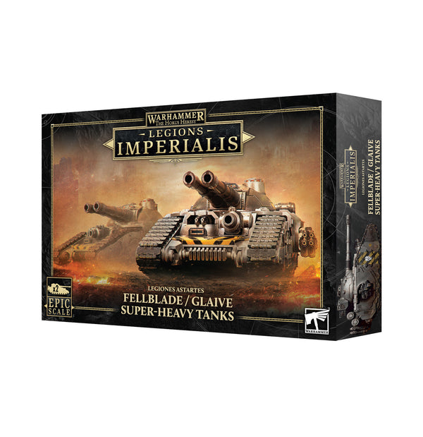Games Workshop Horus Heresy Legions Imperialis Fellblade/Glaive Super-Heavy Tanks Plastic Box 03-95
