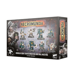 Games Workshop Warhammer 40K Necromunda Ironhead Squat Charter & Drill Masters Plastic Box 301-62