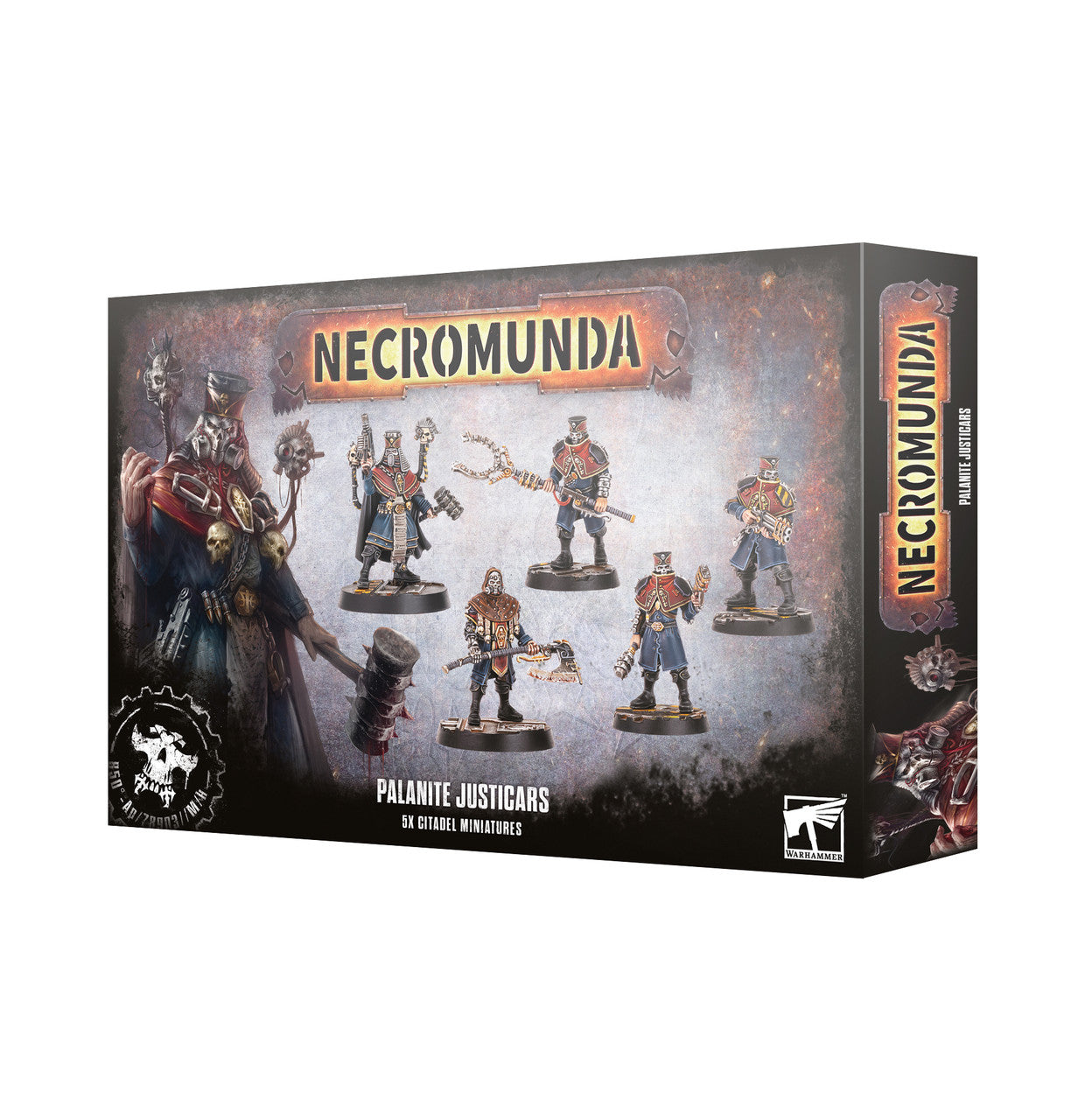 Games Workshop Warhammer 40K Necromunda Palanite Justicars Plastic Box 301-63