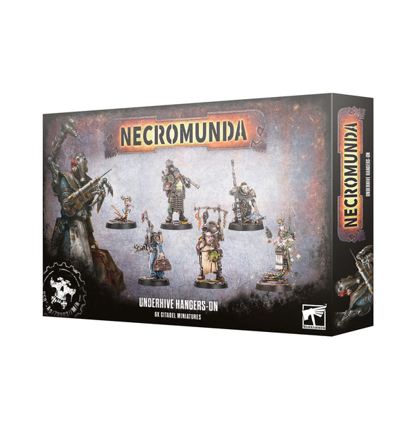 Games Workshop Warhammer 40K Necromunda Underhive Hangers-On Plastic Box 301-65