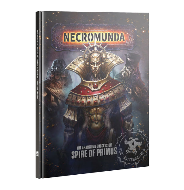 Games Workshop Warhammer 40K Necromunda Spire Of Primus Hardbound English Book 301-66