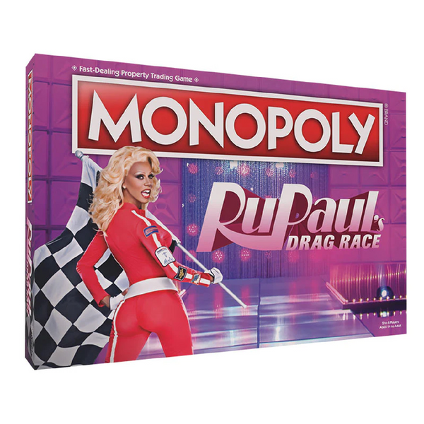 The OP Usaopoly Monopoly Rupaul'S Drag Race Officially Licensed Board Game for family and friends USOMN162826