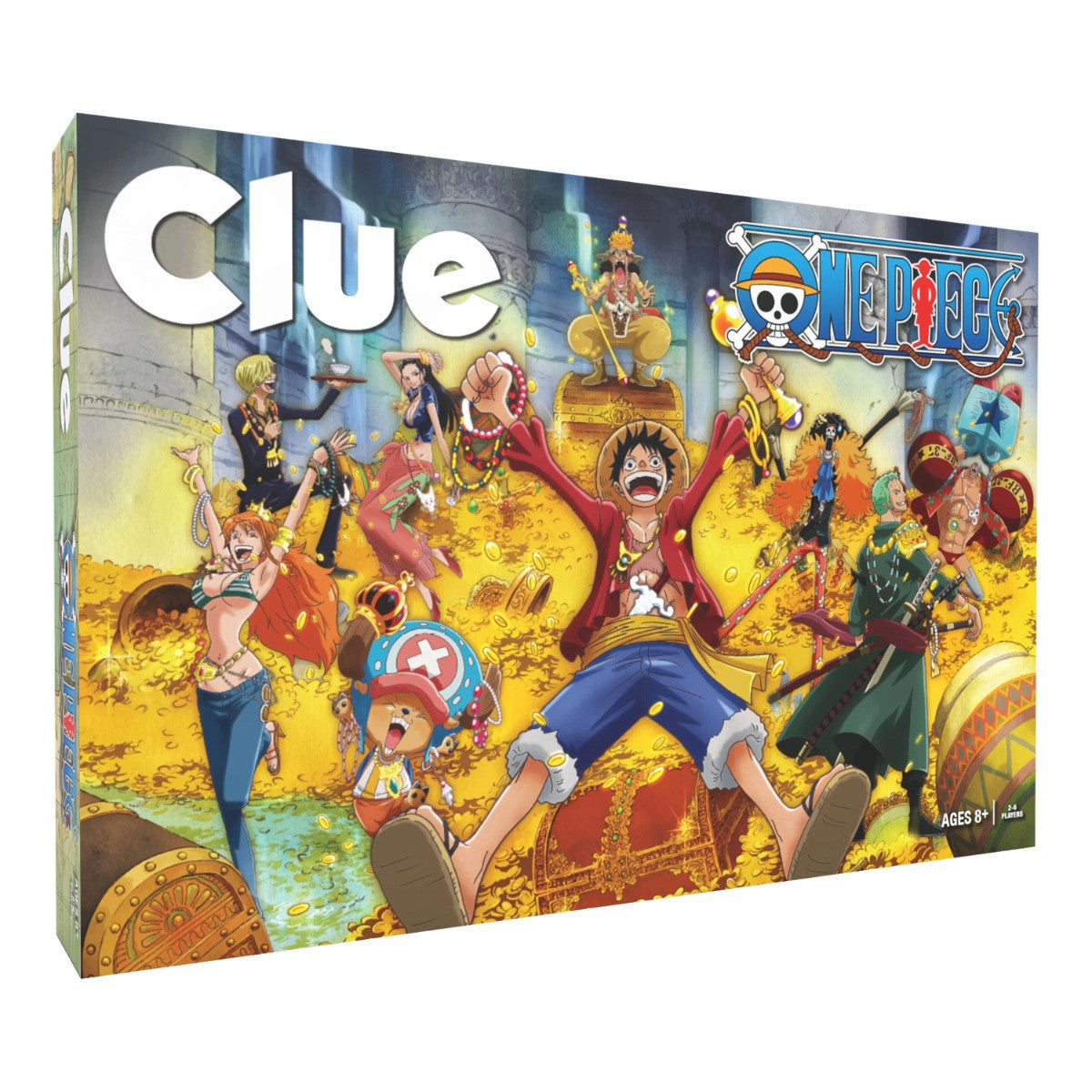 The OP USAopoly Clue One Piece Edition Board Game Officially Licensed Anime Mystery Game USA-CL113-879