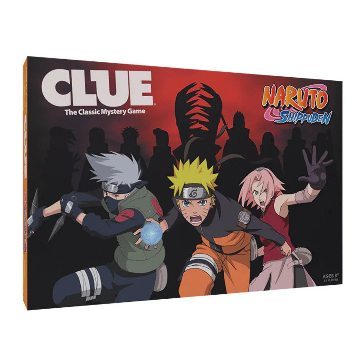 The OP USAopoly Clue Naruto Edition Board Game Officially Licensed Anime Mystery Game USA-CL086-711