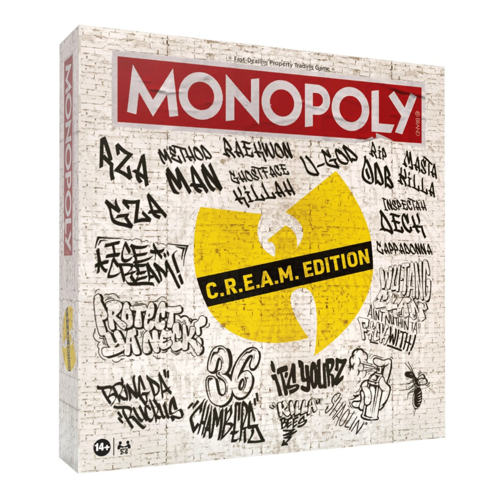 The OP Usaopoly Monopoly Wu-Tang Clan Board Game Official Licensed Music Edition USA-MN180-777