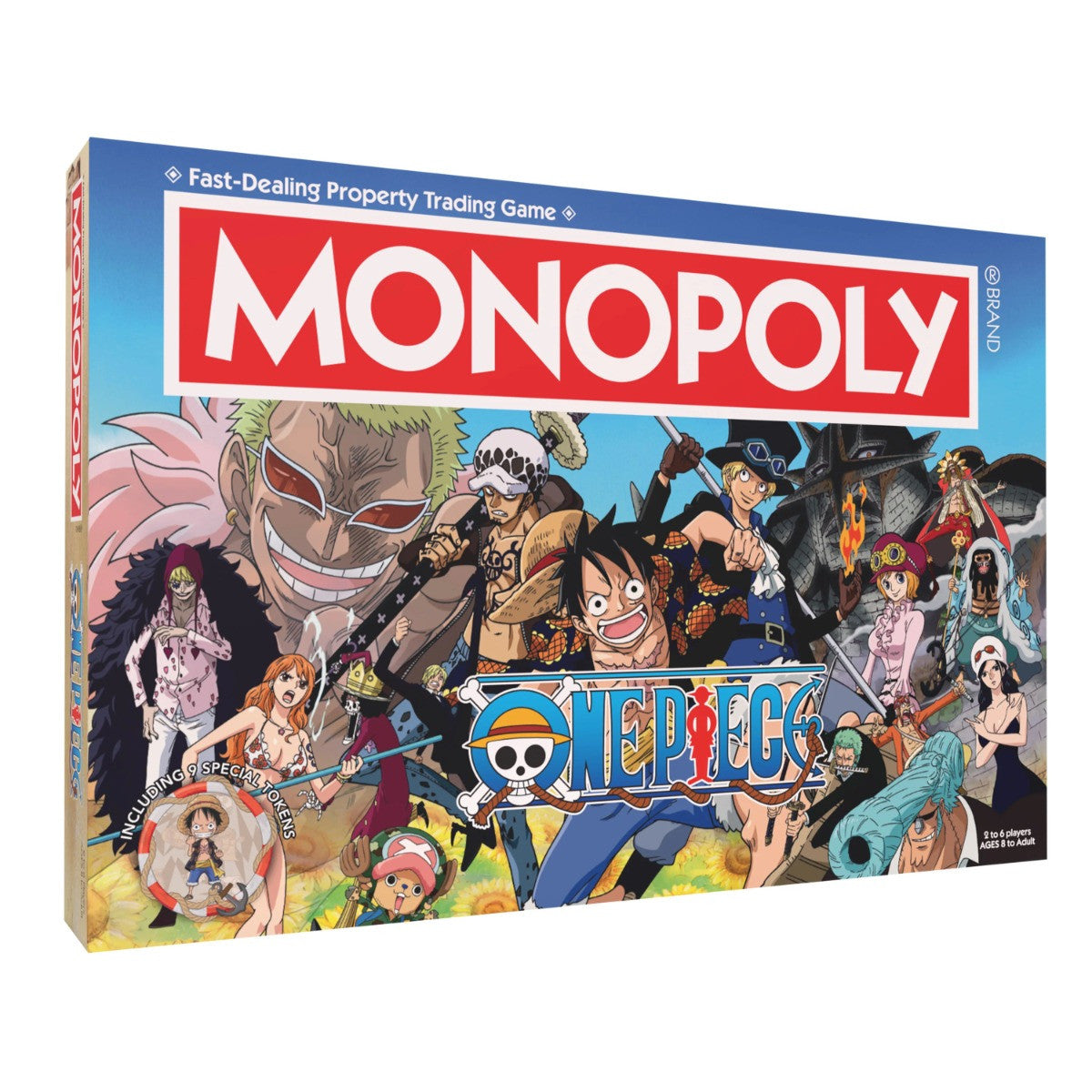 The OP Usaopoly Monopoly One Piece Edition Board Game Official Licensed Manga & Anime USA-MN113-879