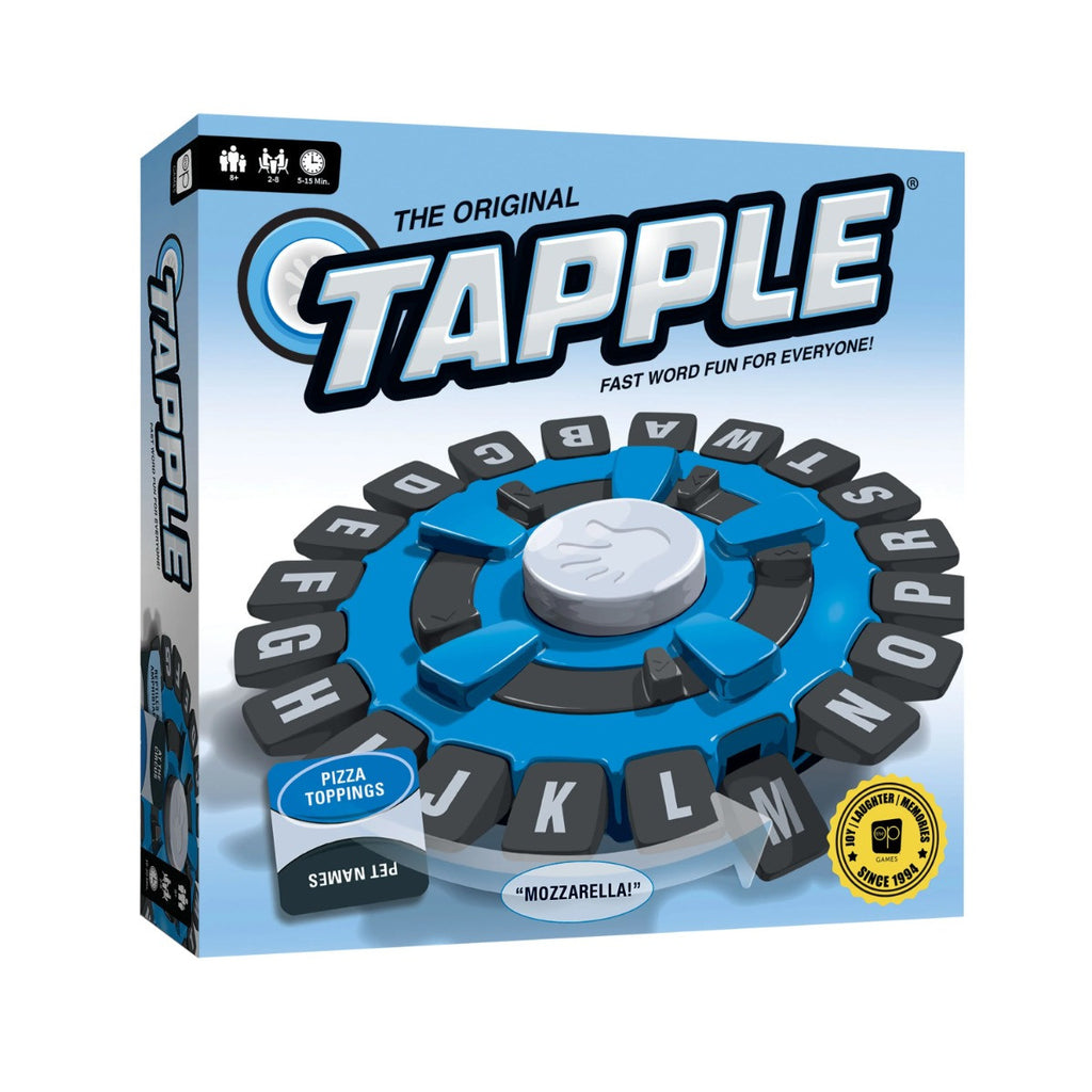 The OP Games Original Tapple Board Game Fast Word Challenge for Family and Party Fun USA-TL097-000
