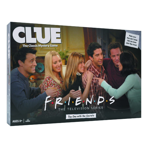 The OP USAopoly Clue Friends Edition Board Game Officially Licensed Friends TV Show Game USA-CL010-647