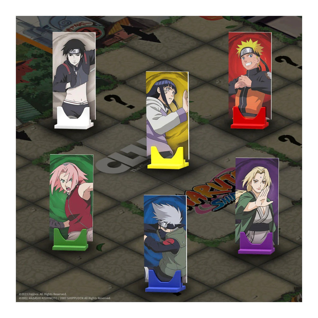 The OP USAopoly Clue Naruto Edition Board Game Officially Licensed Anime Mystery Game USA-CL086-711