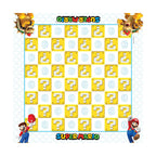 The OP USAopoly Super Mario Checkers & Tic-Tac-Toe Game Set Collectorâ€™s Edition for 2 Players USA-CM005-637