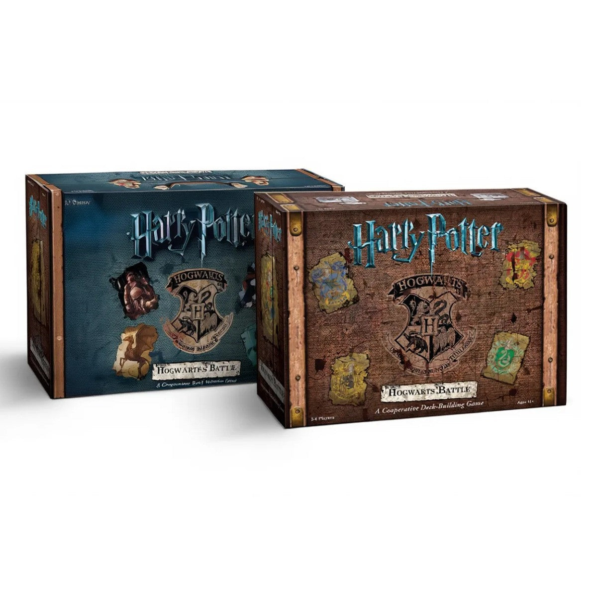 The OP Usaopoly Harry Potter Hogwarts Battle Board Game Bundle with Monster Box Expansion USA-DB010-400K1