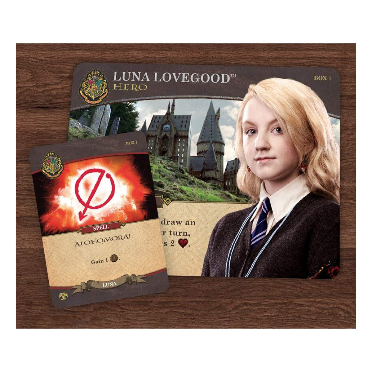 The OP Usaopoly Hogwarts Battle Monster Box of Monsters Expansion Card Game USA-DB010-508