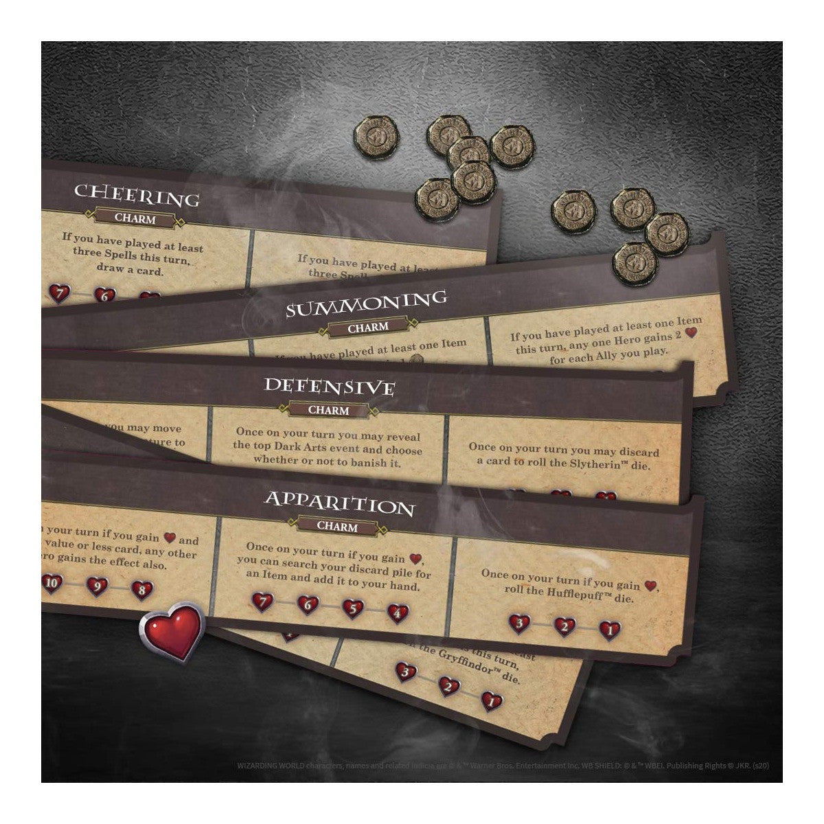 The OP Usaopoly Harry Potter Hogwarts Battle Charms & Potions Expansion Official Licensed USA-DB010-717