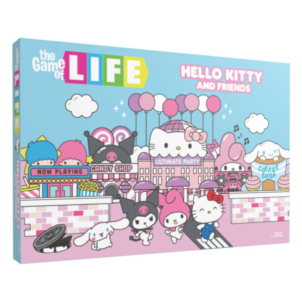 The OP Usaopoly The Game of Life Hello Kitty & Friends Board Game Official Licensed USA-LF075-296