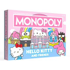 The OP Usaopoly Monopoly Hello Kitty & Friends Board Game Official Licensed Classic Edition USA-MN075-296