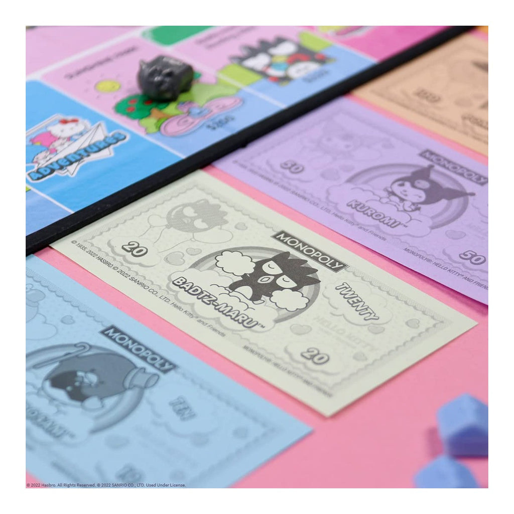 The OP Usaopoly Monopoly Hello Kitty & Friends Board Game Official Licensed Classic Edition USA-MN075-296