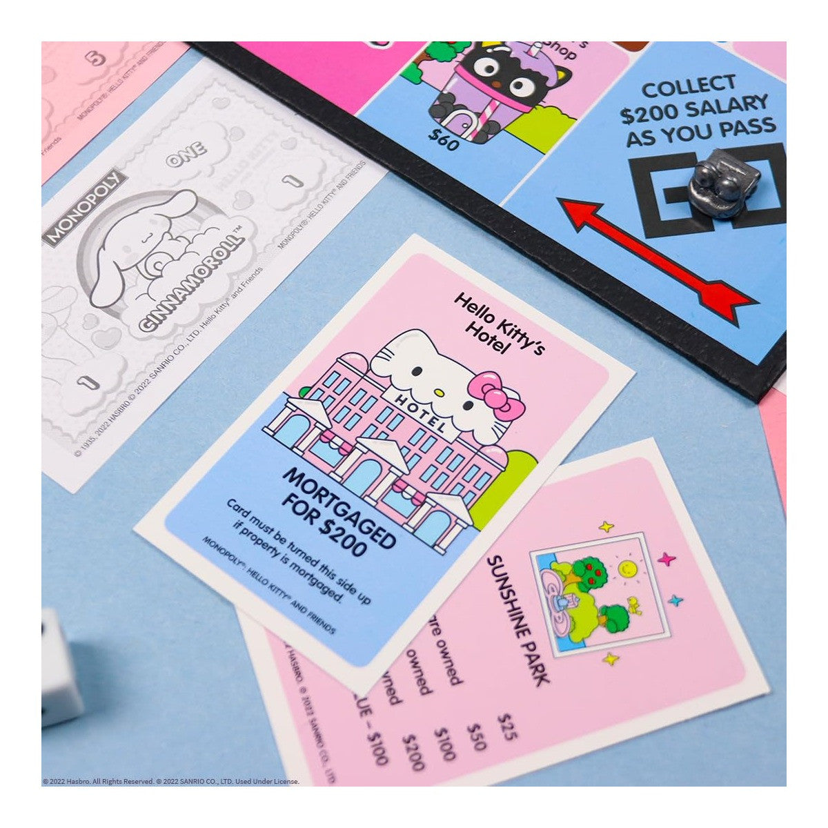 The OP Usaopoly Monopoly Hello Kitty & Friends Board Game Official Licensed Classic Edition USA-MN075-296