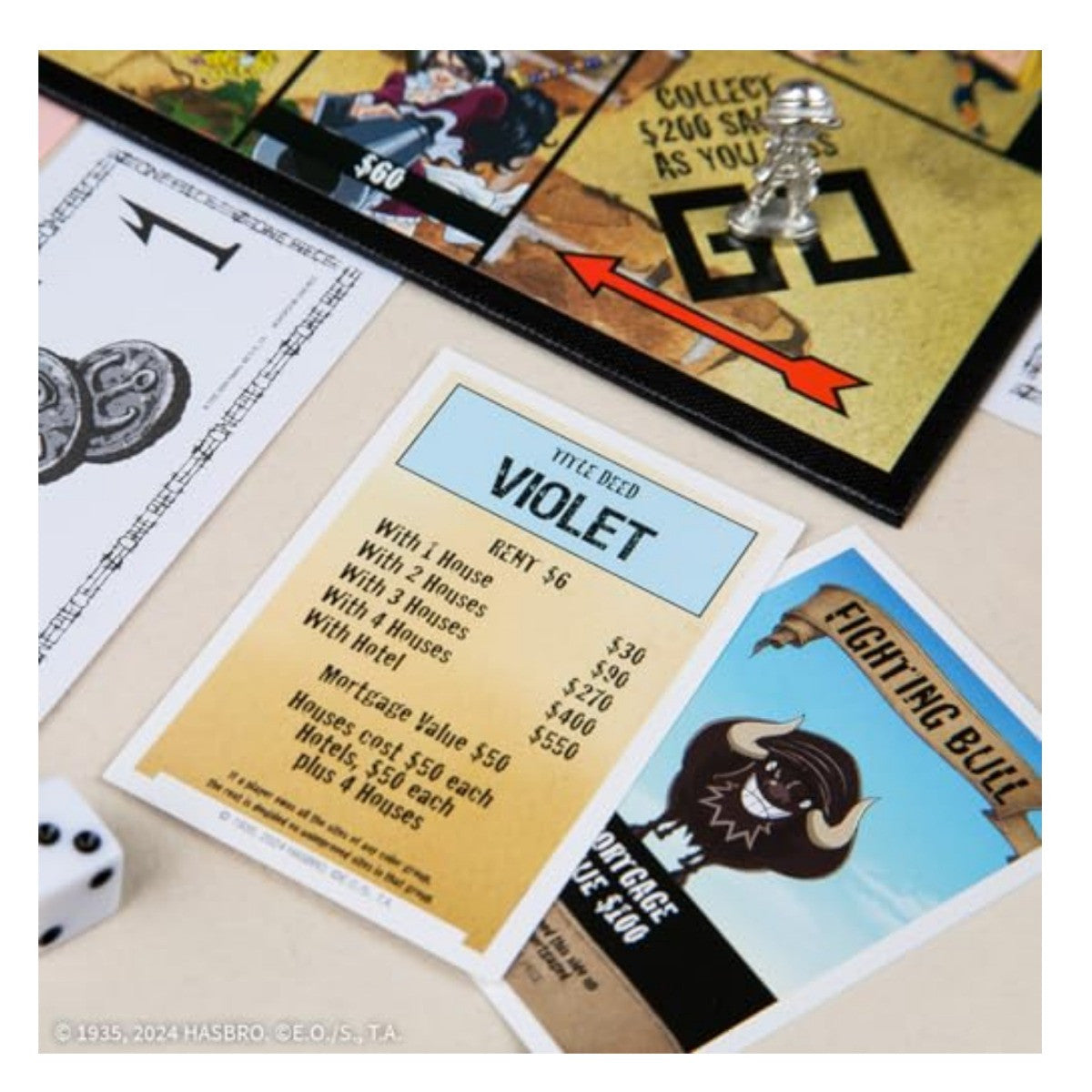 The OP Usaopoly Monopoly One Piece Edition Board Game Official Licensed Manga & Anime USA-MN113-879