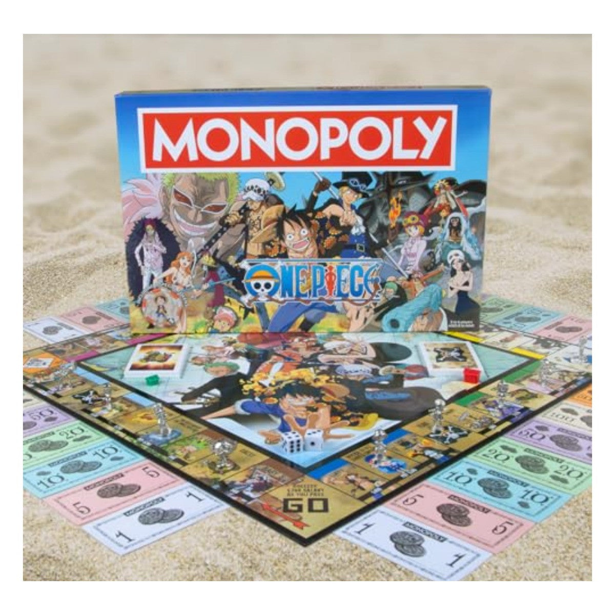 The OP Usaopoly Monopoly One Piece Edition Board Game Official Licensed Manga & Anime USA-MN113-879