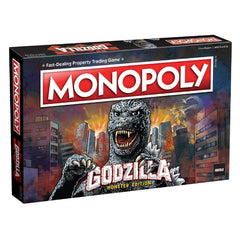 The OP Usaopoly Monopoly Godzilla Board Game Official Licensed Monster Movie Edition USA-MN133-710