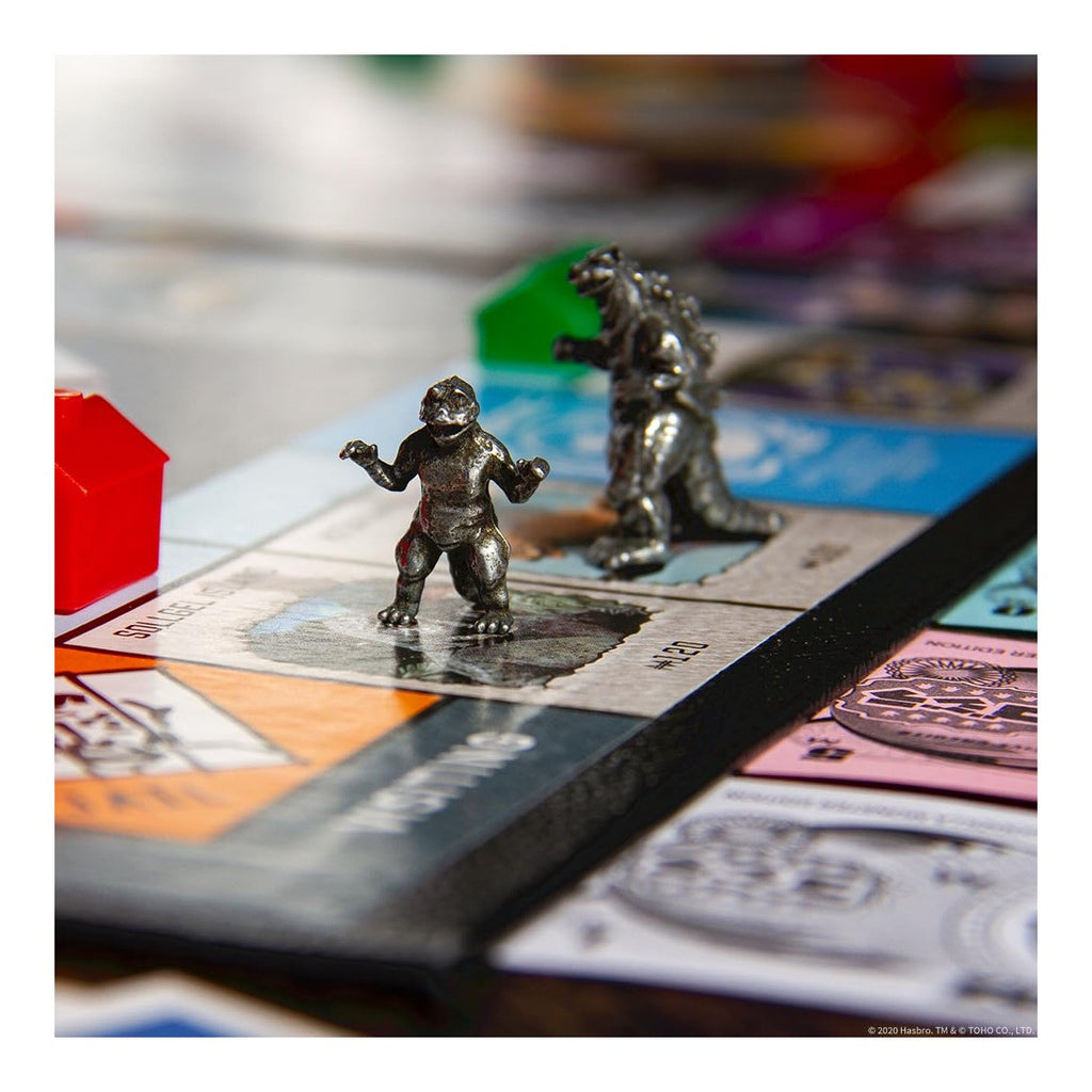 The OP Usaopoly Monopoly Godzilla Board Game Official Licensed Monster Movie Edition USA-MN133-710