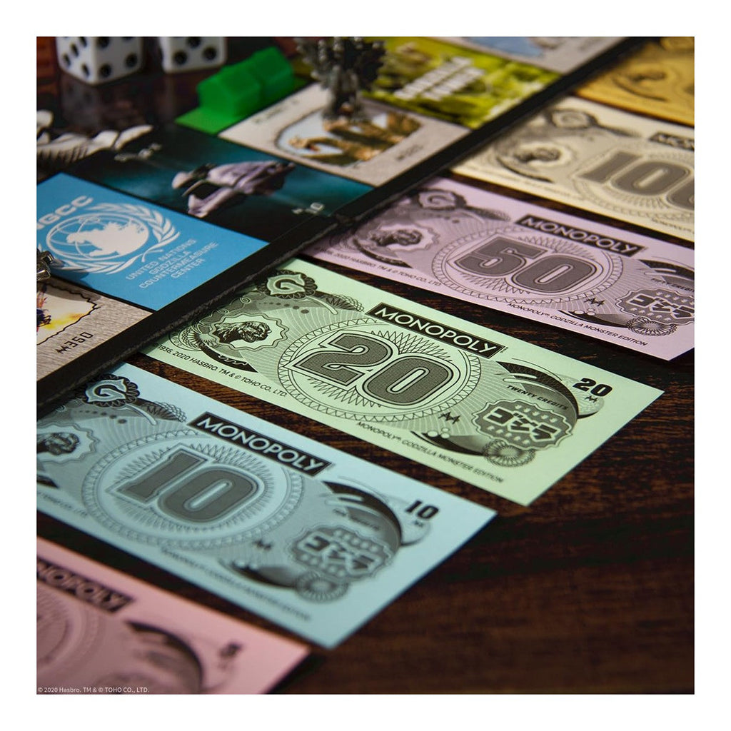 The OP Usaopoly Monopoly Godzilla Board Game Official Licensed Monster Movie Edition USA-MN133-710