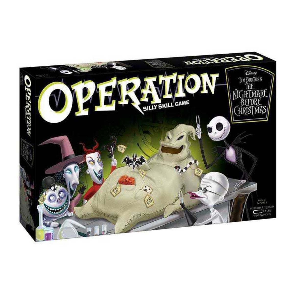 The OP Usaopoly Operation Disney The Nightmare Before Christmas Board Game Collectible Edition USA-OP004-261
