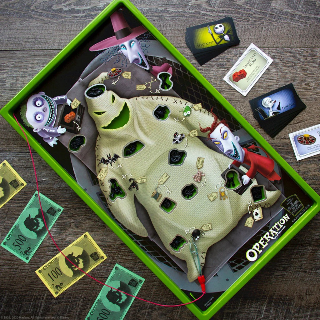 The OP Usaopoly Operation Disney The Nightmare Before Christmas Board Game Collectible Edition USA-OP004-261